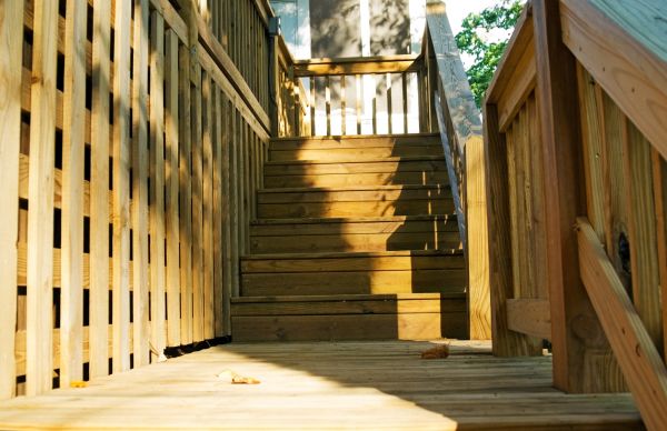 Deck Steps Replacement in Valencia