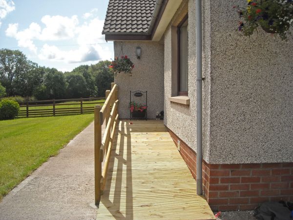 Cost of Hardwood Ramp Installation in Valencia