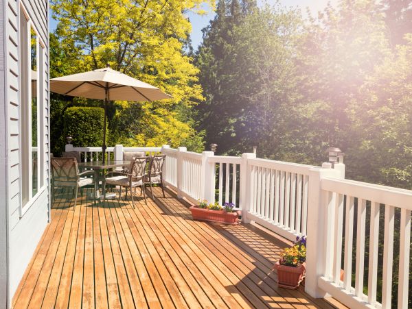Cedar Deck Installation in Valencia